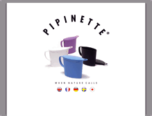 Tablet Screenshot of pipinette.com